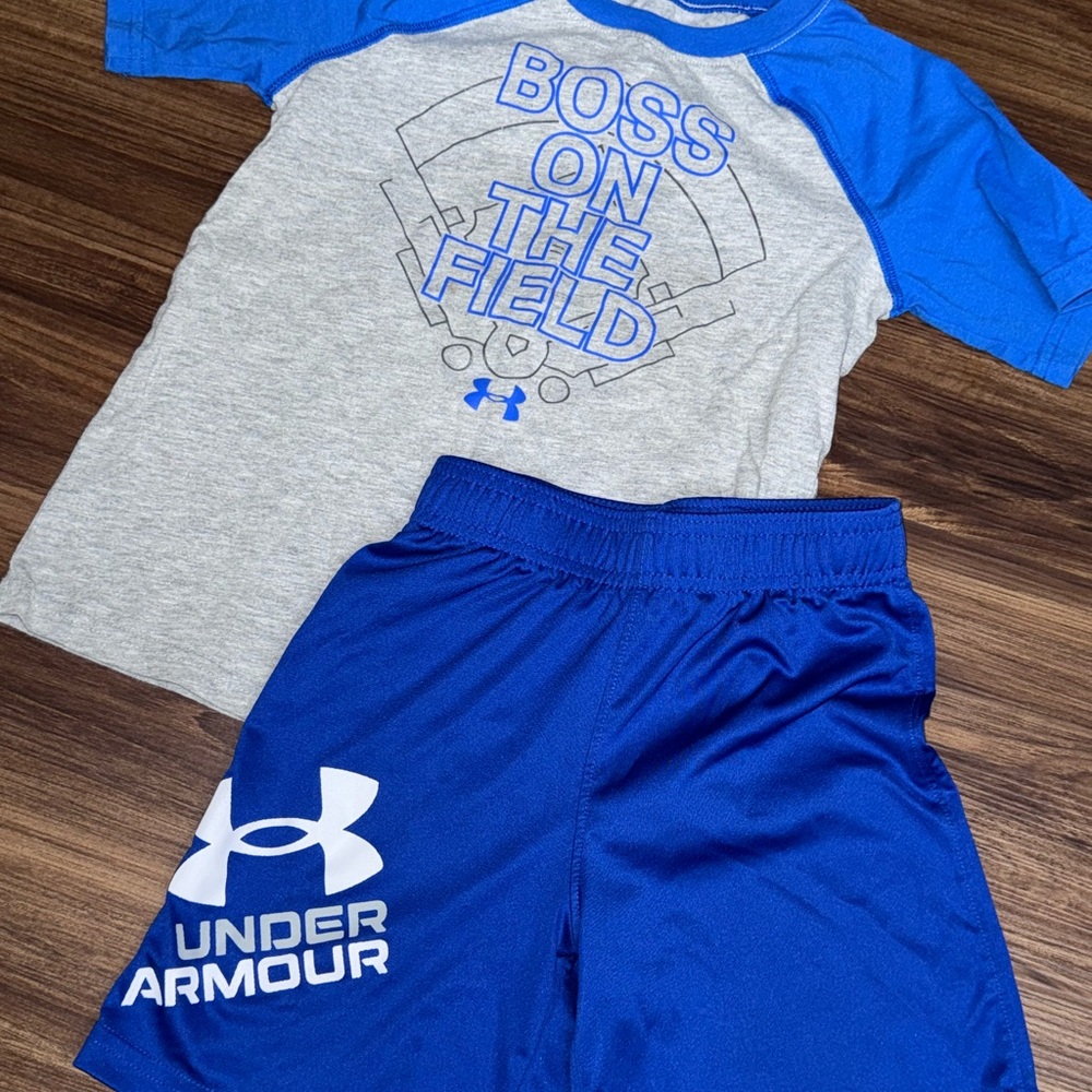 Under Armour Blue Athletic Set - Picture 1 of 1